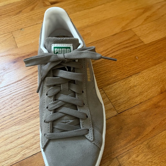 New in Box Puma Suede Classic XXI steel gray size 10 womens (size 8 mens) - Picture 11 of 12